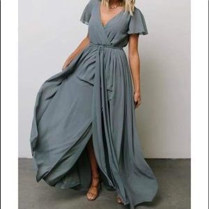 Baltic Born Kristina maxi dress dusty blue size 2XL